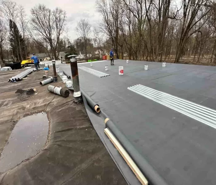 Flat Roof Projects in Albany, NY