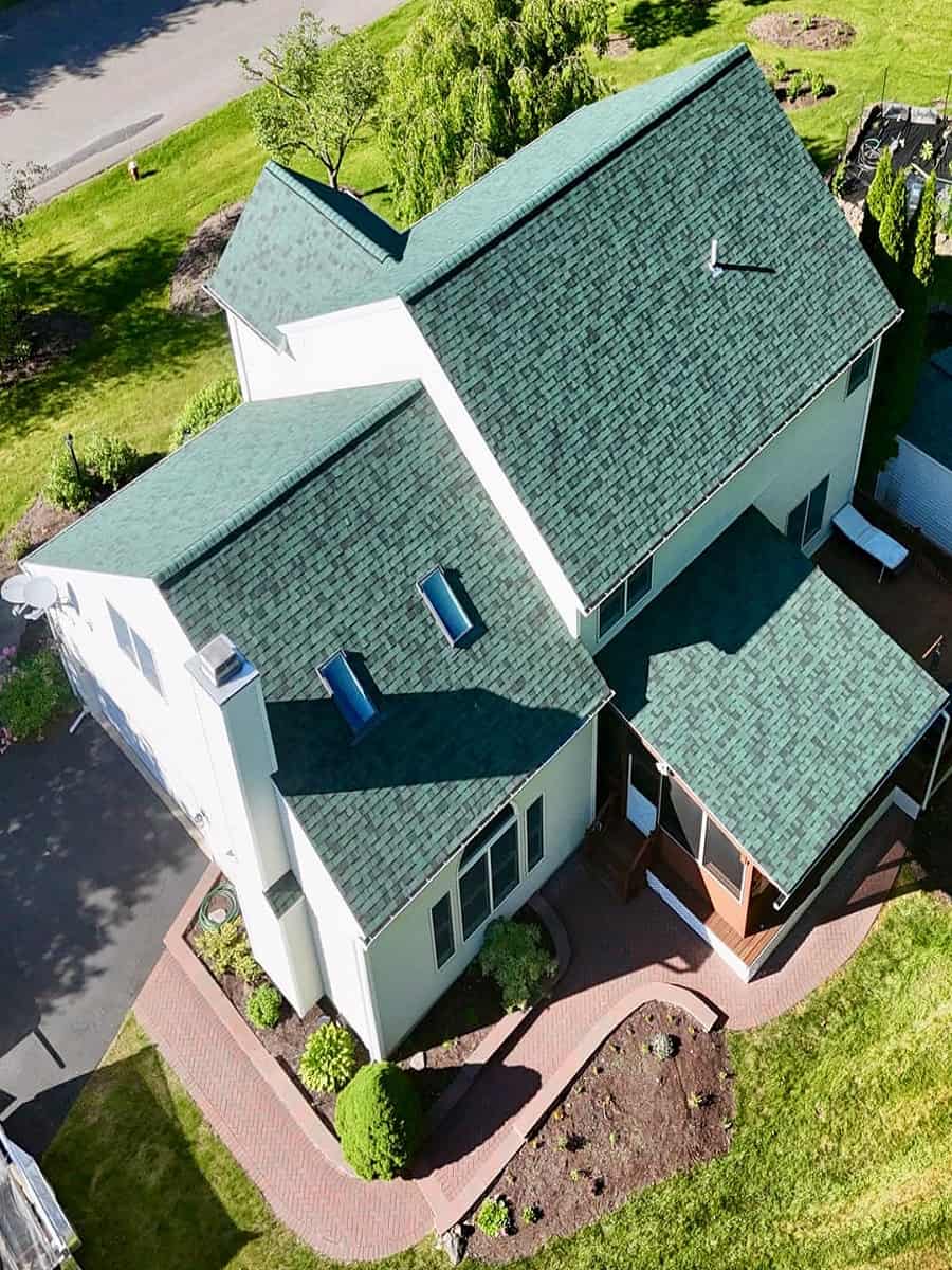 Residential Roofing Contractor in Ballston Spa, NY | Center Construction Roofing Company in Guilderland Residential roof replacement near Ballston Spa, NY