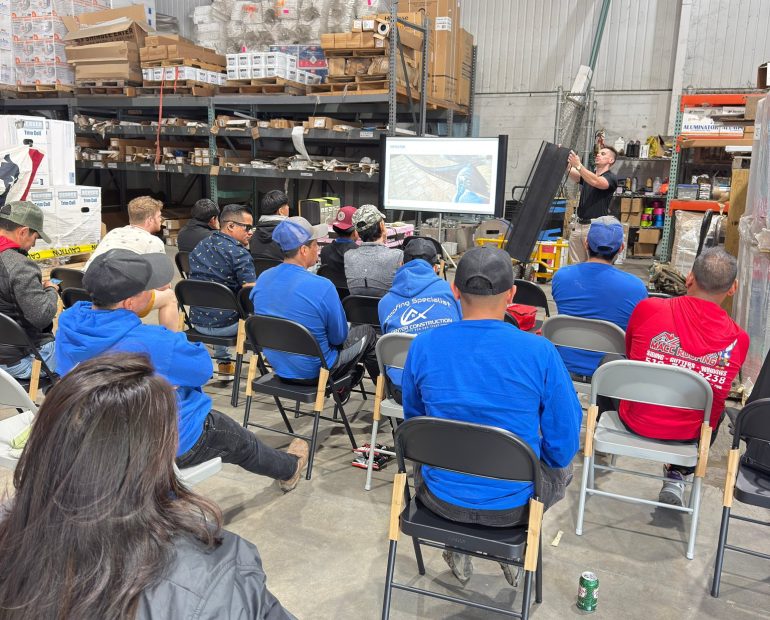 center Construction Roofer Training
