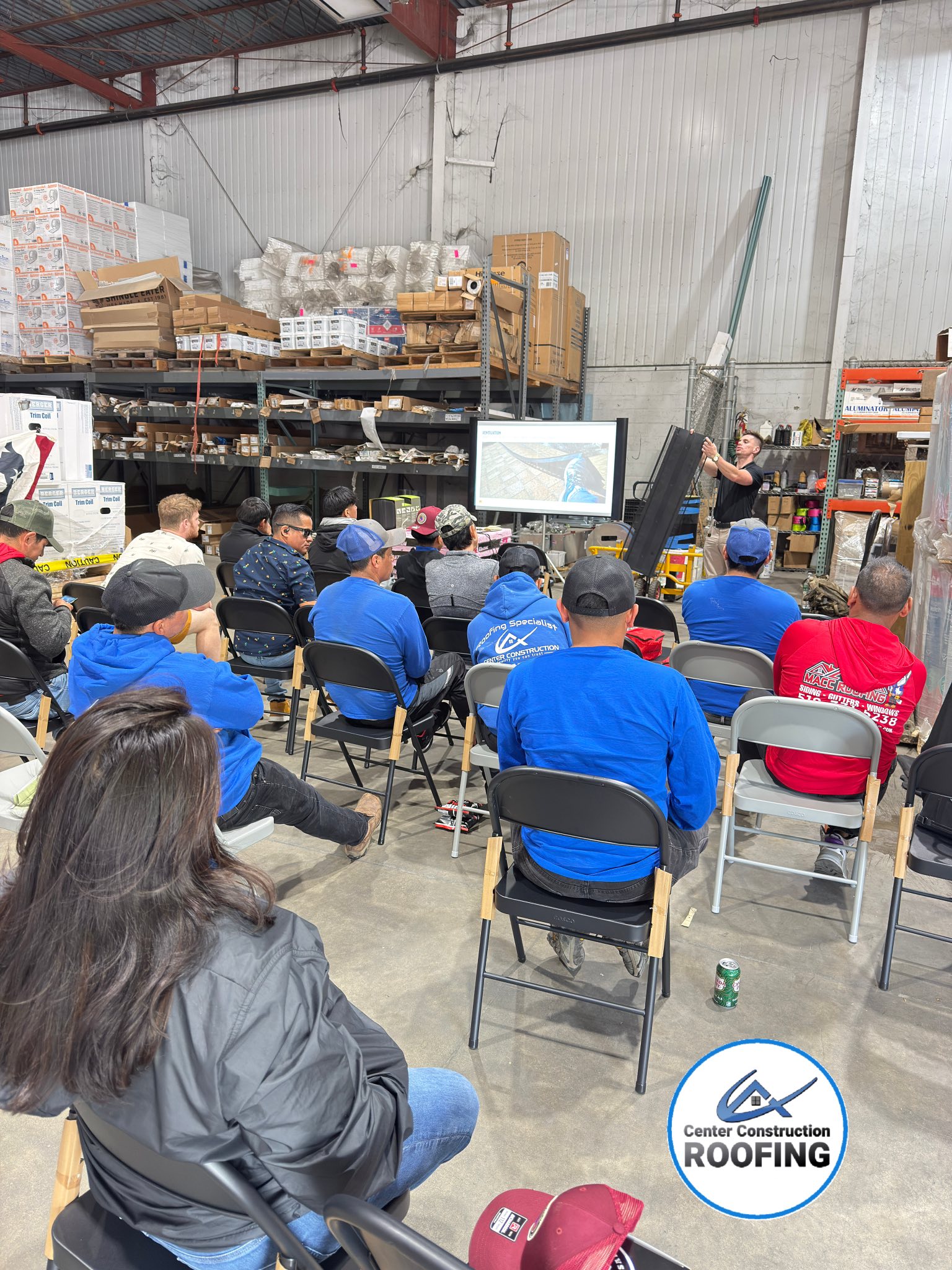 center Construction Roofer Training