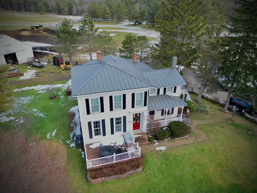 Center Construction roofing crew serving Burnt Hills NY