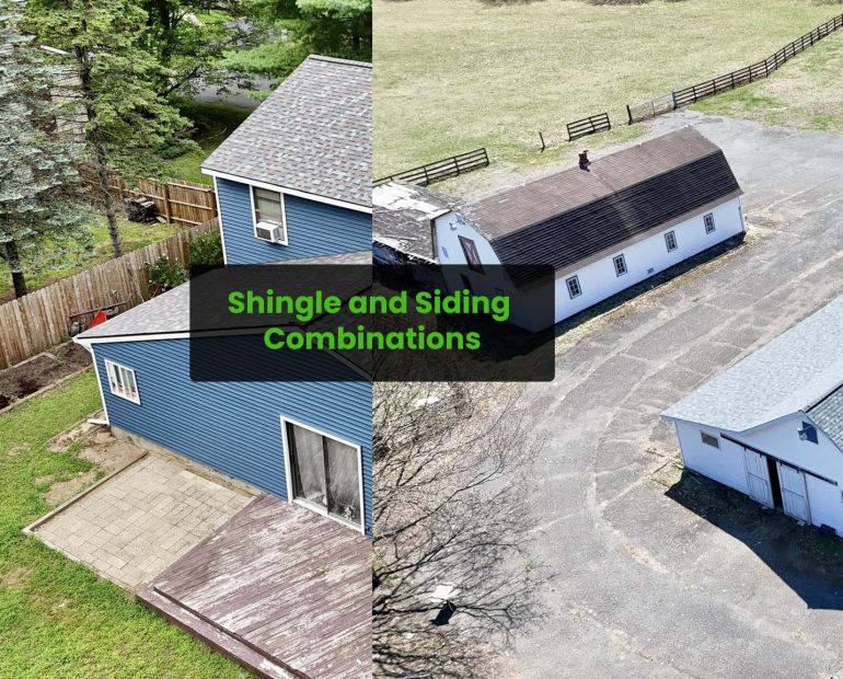 Shingle and Siding Combinations