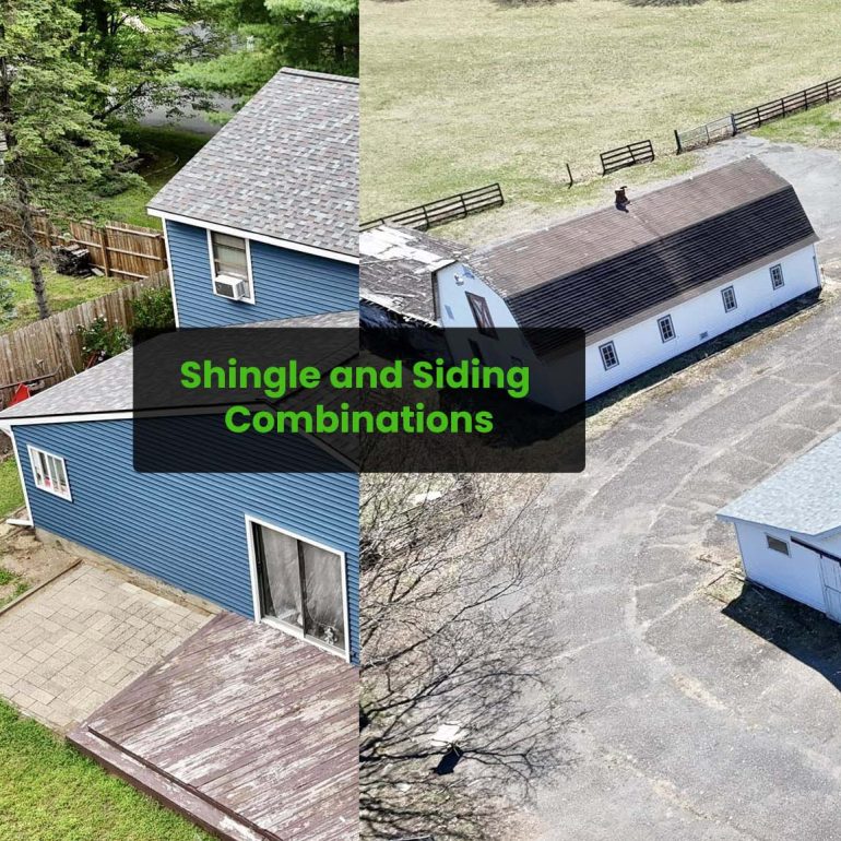 Shingle and Siding Combinations