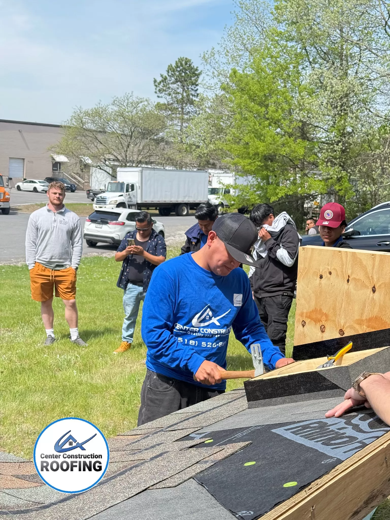 Professional siding installation process East Glenville