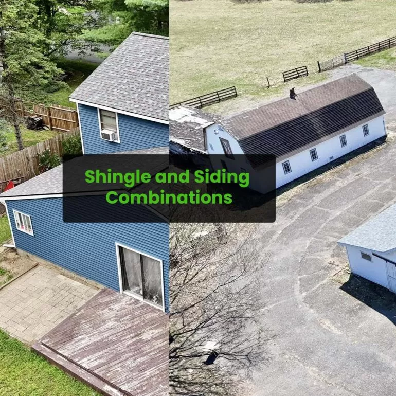 Shingle and Siding Combinations