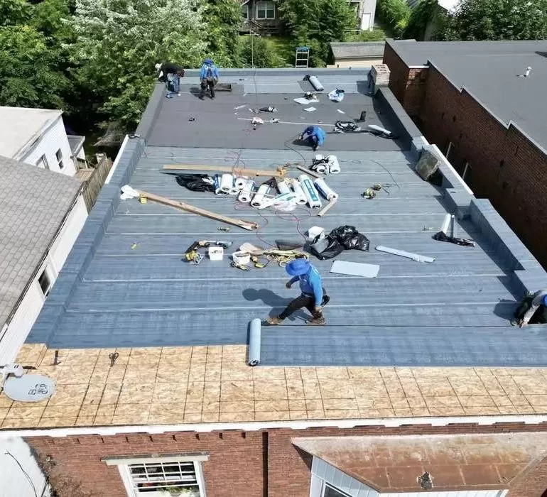 When to Choose Modified Flat Roofs Service for Your Property When to Choose Modified Flat Roofs Service for Your Property Modified flat roof installation project on a commercial building in Albany NY