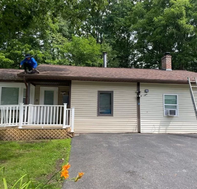 Roof Eave Ventilation Upgrades: Improve Airflow and Extend Roof Life roof eave ventilation upgrades Professional roof eave ventilation upgrades completed on a residential asphalt shingle roof by Center Construction Roofing.